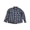 Tu 5 years blue and white checked shirt