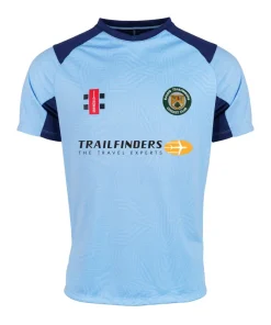 Ealing Trailfinders CC Pro T20 S/S Shirt: Sky/Navy