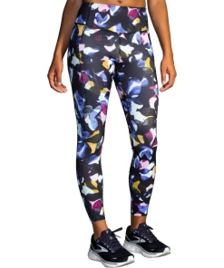 Brooks Method Womens 7/8 Running Tights - Black