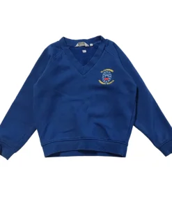 *St Catherines Primary Royal Blue V-neck Sweatshirt