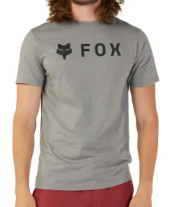Fox Absolute Premium Short Sleeve Mens Cycling Jersey - Grey