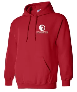 Dallington Hooded Sweatshirt Red