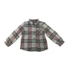 Primark 4 years pink white checked long sleeve buttoned cotton shirt