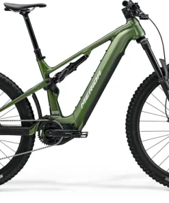 Merida eOne-Sixty 675 Electric Full Suspension Mountain Bike 2024 - Green