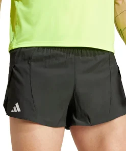 adidas Adizero Essentials Mens Split Running Shorts - Black