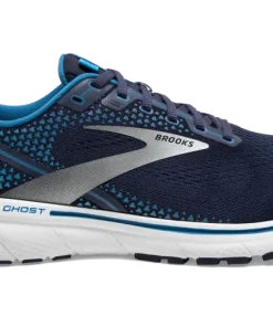 Brooks Ghost 14 Mens Running Shoe Navy/Stellar/White