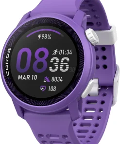COROS PACE 3 Premium Silicone Strap GPS Watch - Purple