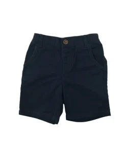 Next 4-5 years navy plain chino style cotton shorts