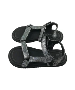 Primark size UK 12 (jr) silver sparkly sandals