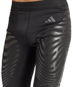 adidas Adizero Control Mens Short Running Tights - Black