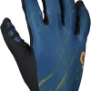 Scott Traction Full Finger Cycling Gloves - Blue
