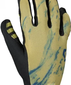 Scott Traction Full Finger Cycling Gloves - Green