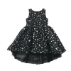 H&M 4-5 years black starry dress
