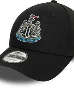 New Era Newcastle United Core 9Forty Adjustable Cap - Black