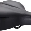 BBB Meander Upright Cycling Saddle - Black