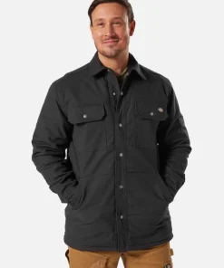Dickies Flex Duck Shirt Jacket Black
