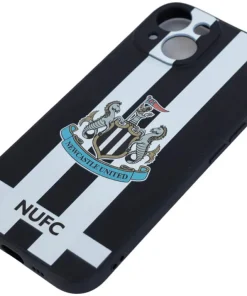 Newcastle United iPhone 14 Stripe Silicone Case