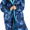 Dryrobe Advance Long Sleeve Changing Robe - Blue Camo