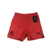 Castore Rangers FC PRO away goal keeper shorts women size UK 10 neon red with elasticated waistband