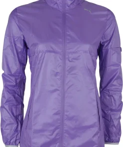 Puma Lightweight Womens Running Jacket - Purple