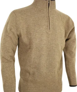 Jack Pyke Ashcombe Lambwool Zipknit Barley