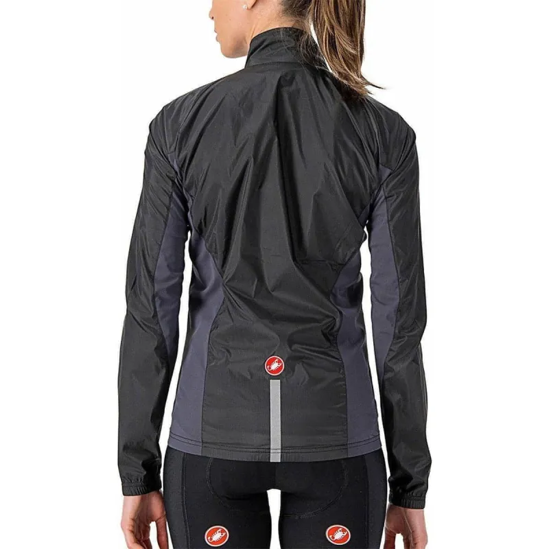 Castelli Squadra Stretch Womens Cycling Jacket - Black - Image 2