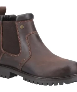 Cotswold Pamington Ankle Boots Brown