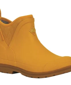Muck Boots Originals Ankle Wellingtons Yellow/Ditsy Dot Print