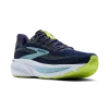 Brooks Ghost 17 Mens Running Shoes - Navy/Blue/Lime