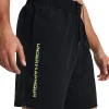 Under Armour Tech Woven Wordmark Mens Training Shorts - Black