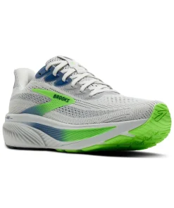 Brooks Ghost 17 Mens Running Shoes - Oyster/Beacon Blue/Gecko