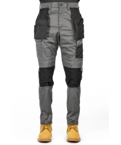 Caterpillar Essential Knee Pocket Stretch Holster Trouser Dark Shadow