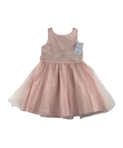 Vertbaudet 5-6 years pink mesh dress