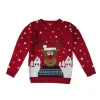 Primark festive jumper 11-12 years red Rudolph