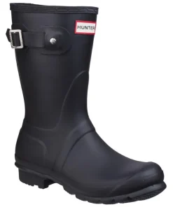 Hunter Original Short Wellington Boots Black
