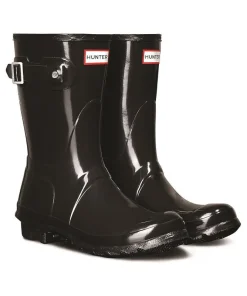 Hunter Original Short Wellington Black