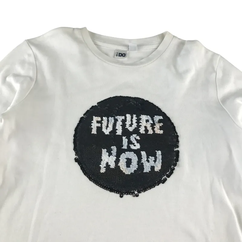 I Do 6-7 years white sequin t-shirt - Image 3