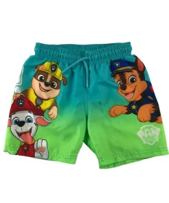 Primark 5-6 years blue green Paw Patrol swim trunks