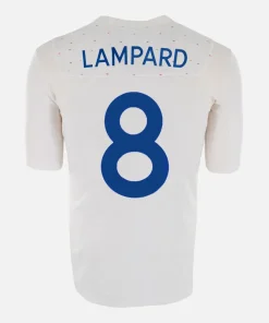 2010-11 England Home Shirt Lampard 8 [Perfect] S