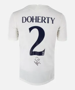 Matt Doherty Signed Tottenham Hotspur Shirt 2021-22 Home [2]