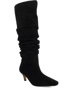 Dune Saunders Long Boots Black