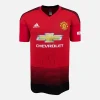 Fred Signed Manchester United Shirt 2018-19 Home [Front]