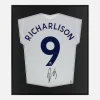Framed Richarlison Signed Shirt, Tottenham Hotspur Home [Lite]