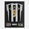 Framed Alan Shearer Signed Newcastle United Shirt 2005-07 Home [Classic]