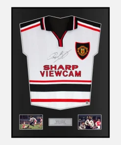 Framed Ryan Giggs Signed Manchester United Shirt 1999 Treble [Classic]