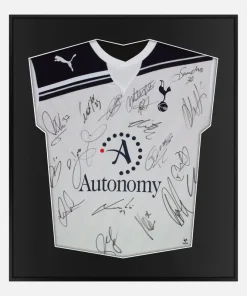 Framed Tottenham Hotspur Signed Shirt, Full Squad [Lite]