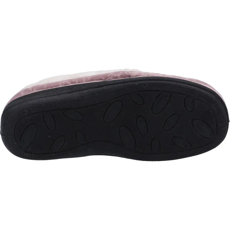 Fleet & Foster Adelaide Memory Foam Slipper Pink - Image 2