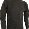 Jack Pyke Ashcombe Crewknit Pullover Dark Olive