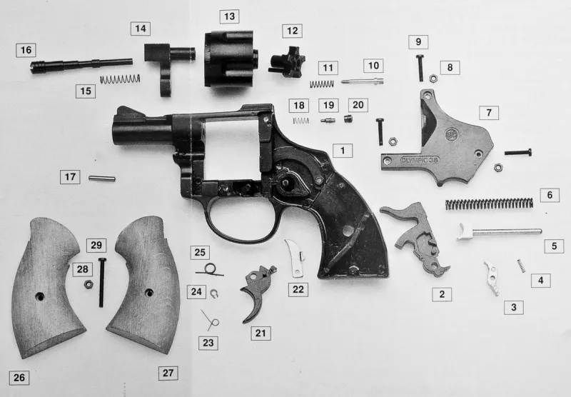 Bruni 25 - Spare Trigger Spring For Bfr38 - Image 2