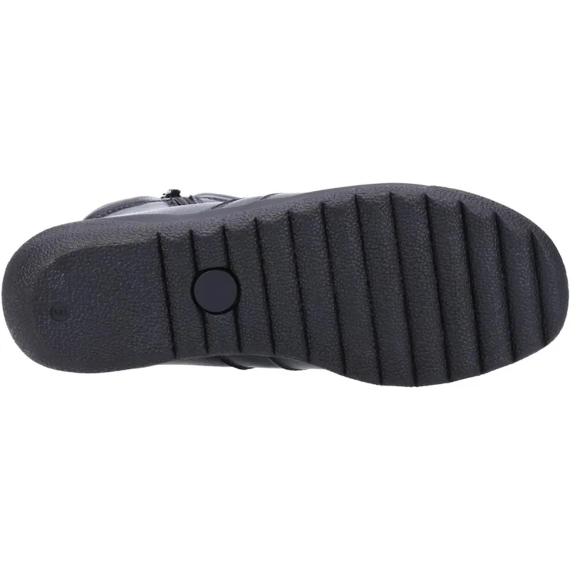 Fleet & Foster Morocco Twin Zip Ankle Boot Navy - Image 2